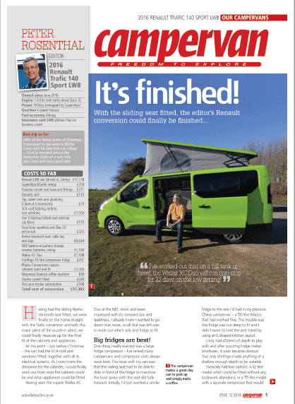 Campervan Magazine Review